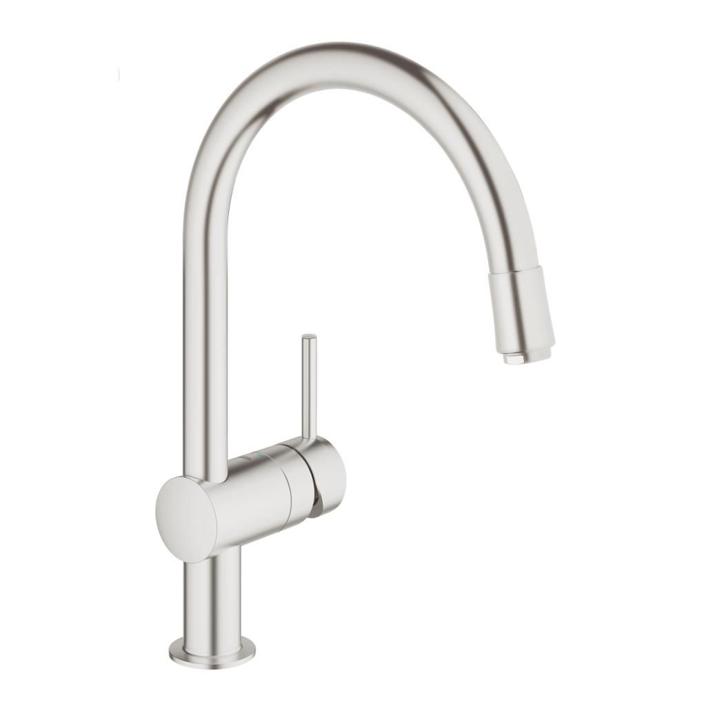 Смеситель для мойки GROHE MINTA вытяжной излив 3/8 32918DC0
