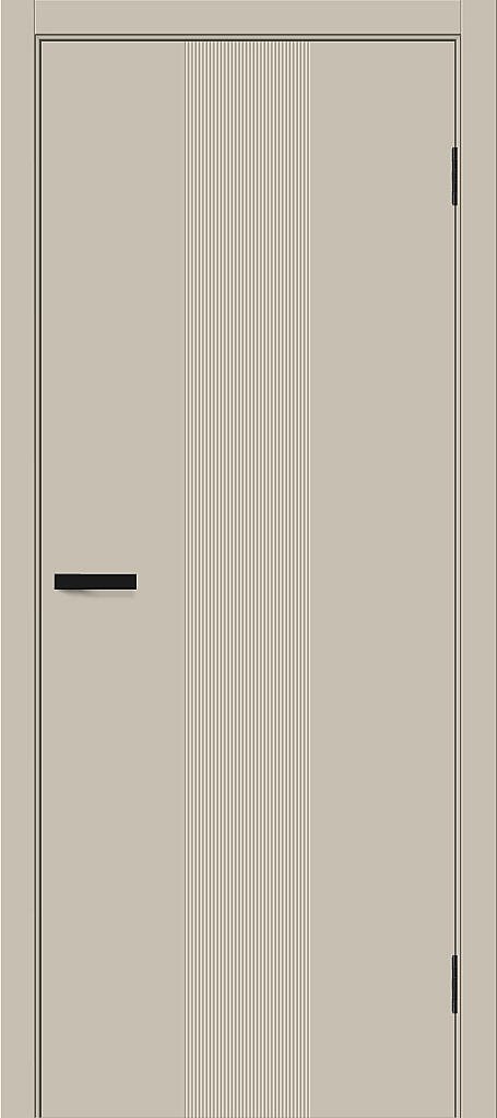 Дверь межкомнатная полотно Граффити-21 винил Cream Pro 1900x550 мм