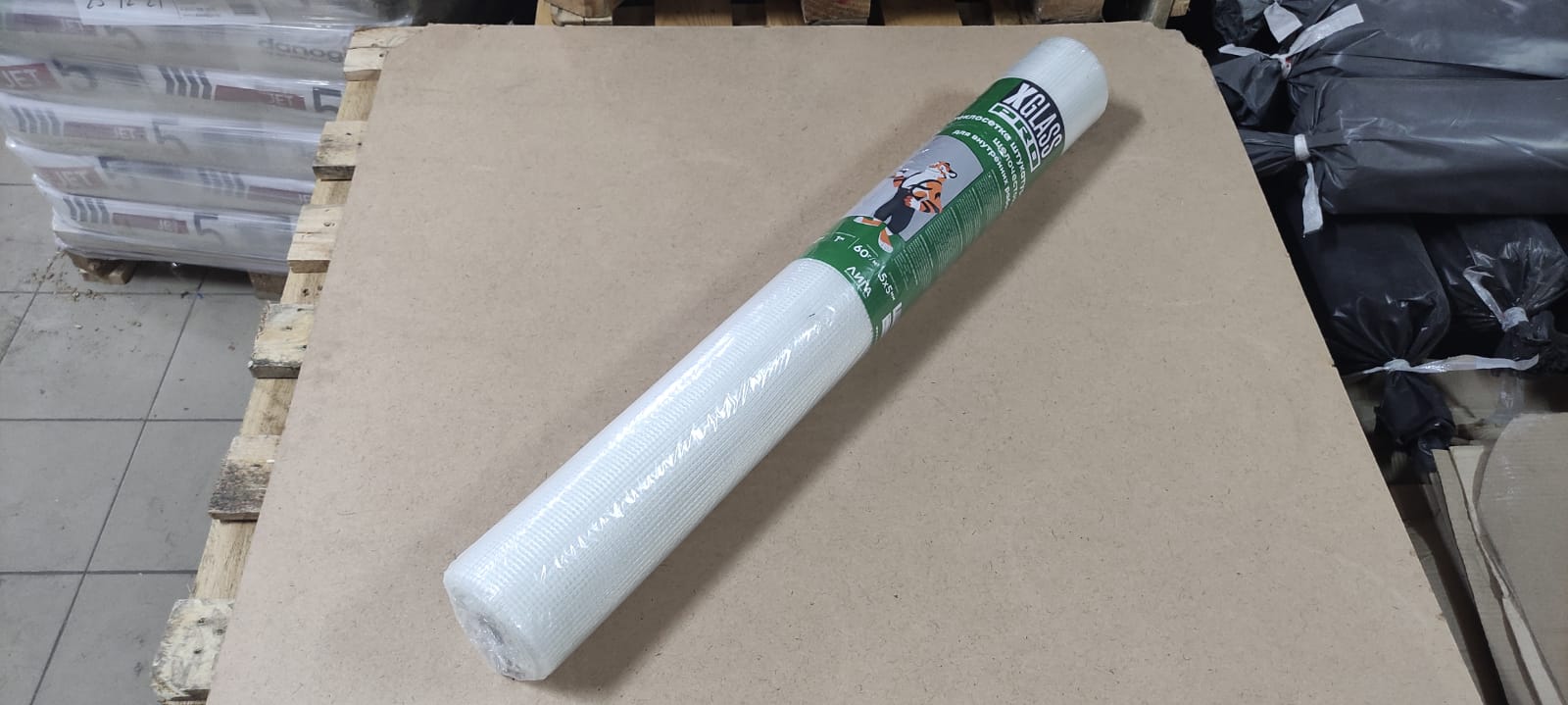 Стеклосетка штукатурная щелочестойкая для внутренних работ 5*5 мм (1*50 м) 60 г/м2 X-Glass PRO