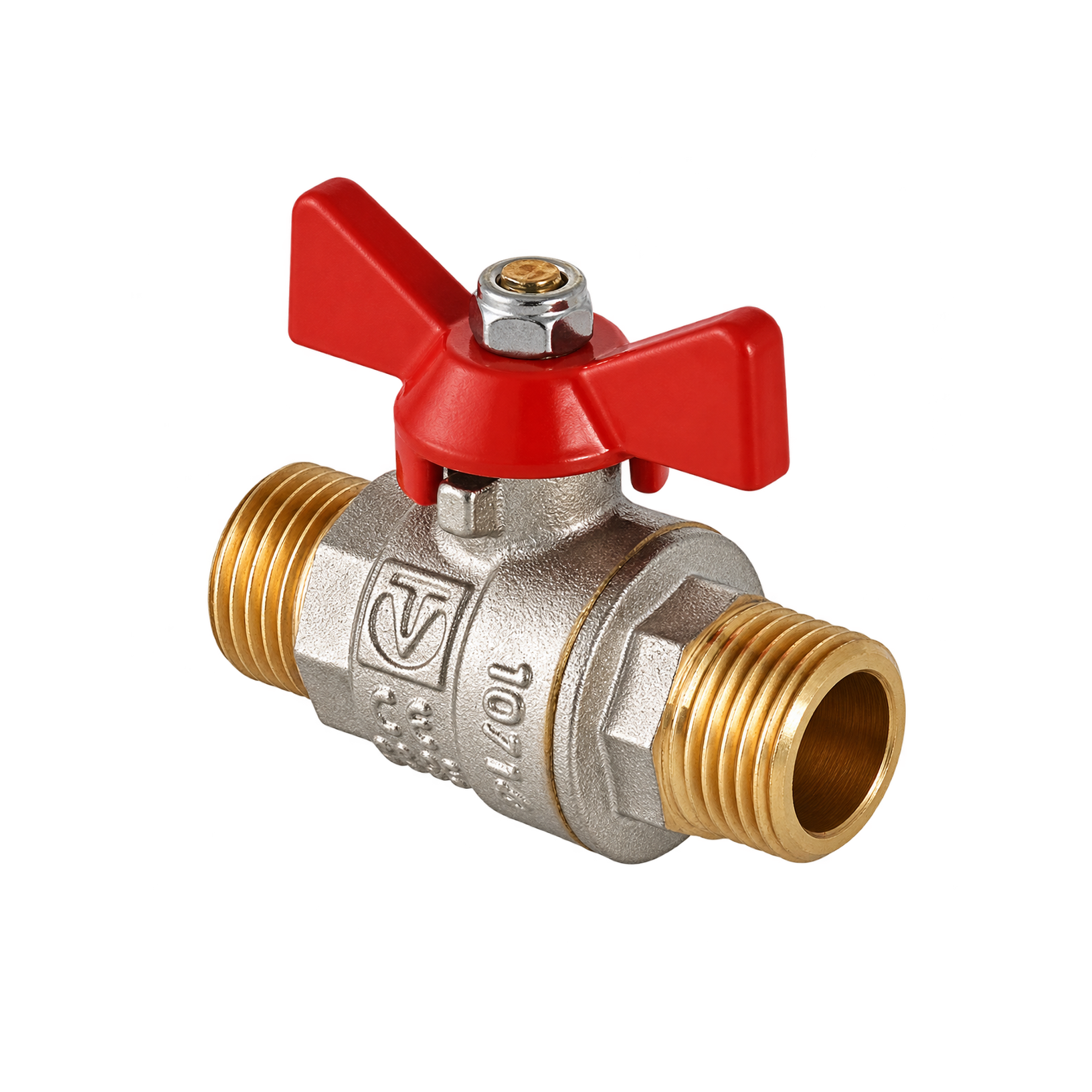 Кран шаровой ValTec Base НР-НР 1/2" бабочка