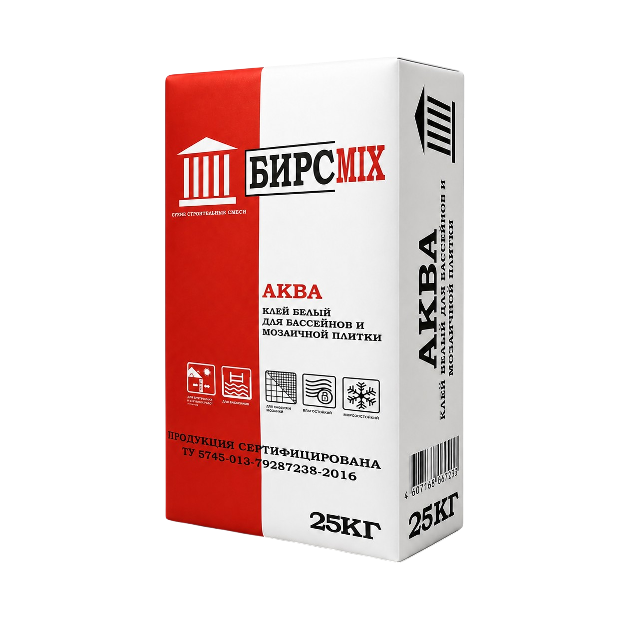 БИРСMIX АКВА Клей 25 кг