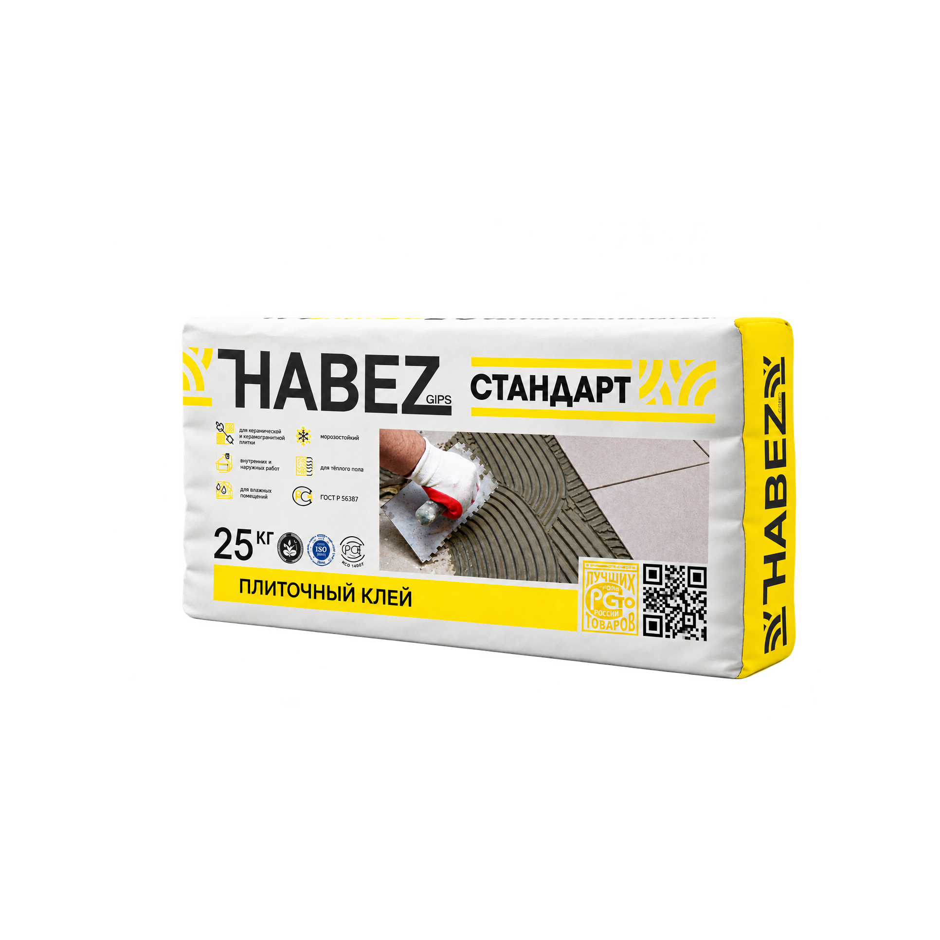 HABEZ СТАНДАРТ Клей плиточный, 25 кг
