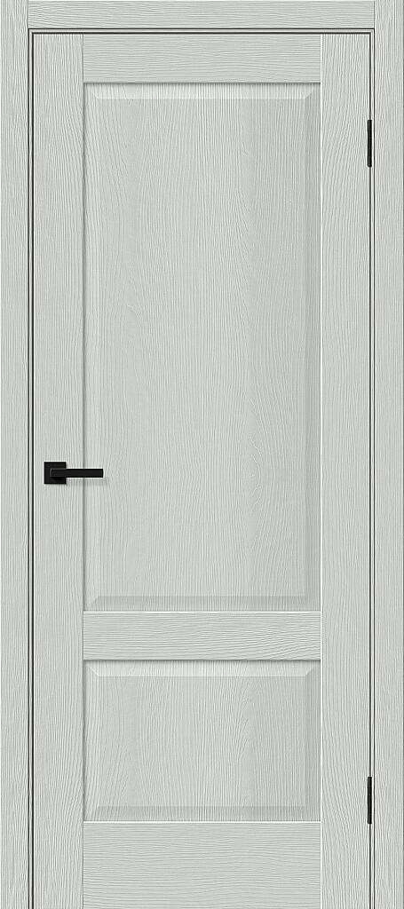Дверь межкомнатная полотно Прима-12 эко шпон Grey Wood 2000x600 мм
