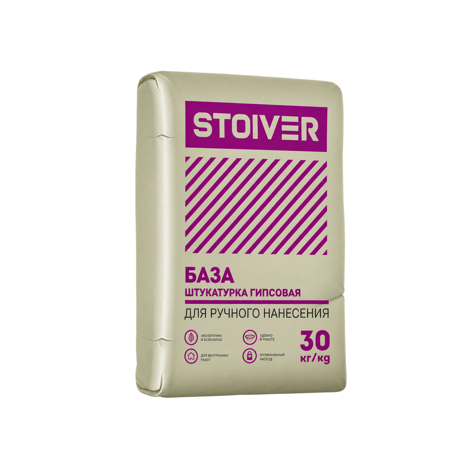 ВОЛМА БАЗА Штукатурка гипсовая STOIVER 30 кг