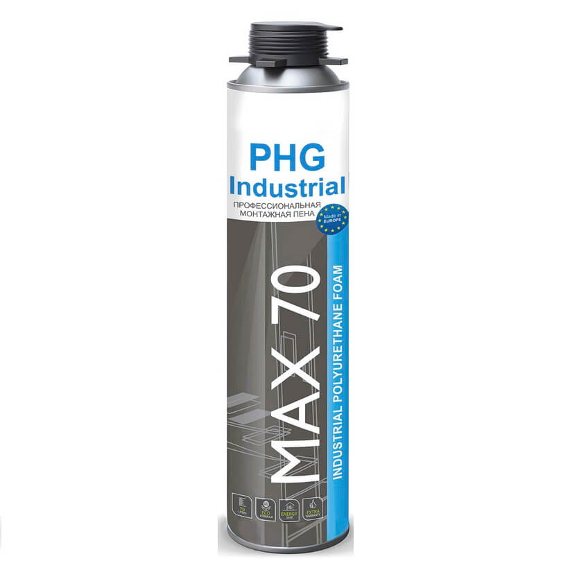 Пена монтажная профессиональная PHG Industrial MAX 70