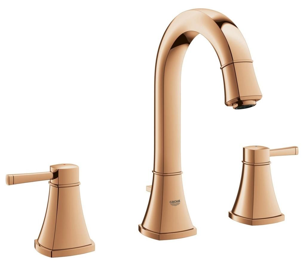 Смеситель для умывальника GROHE GRANDERA на 3 отверстия, донный клапан 20389DA0