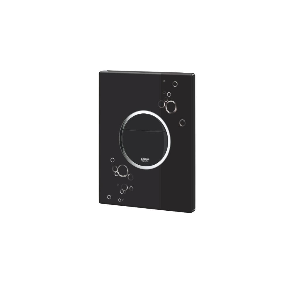 Клавиша двухрежимная GROHE Nova Cosmo 156*197 черый глянец 38847KIO - фото 2