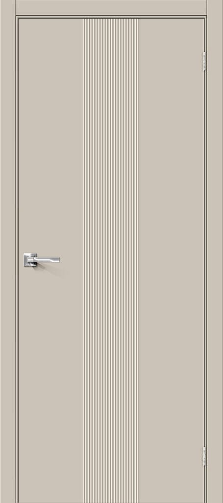 Дверь межкомнатная полотно Граффити-21 эмаль Creamy 2000x600 мм