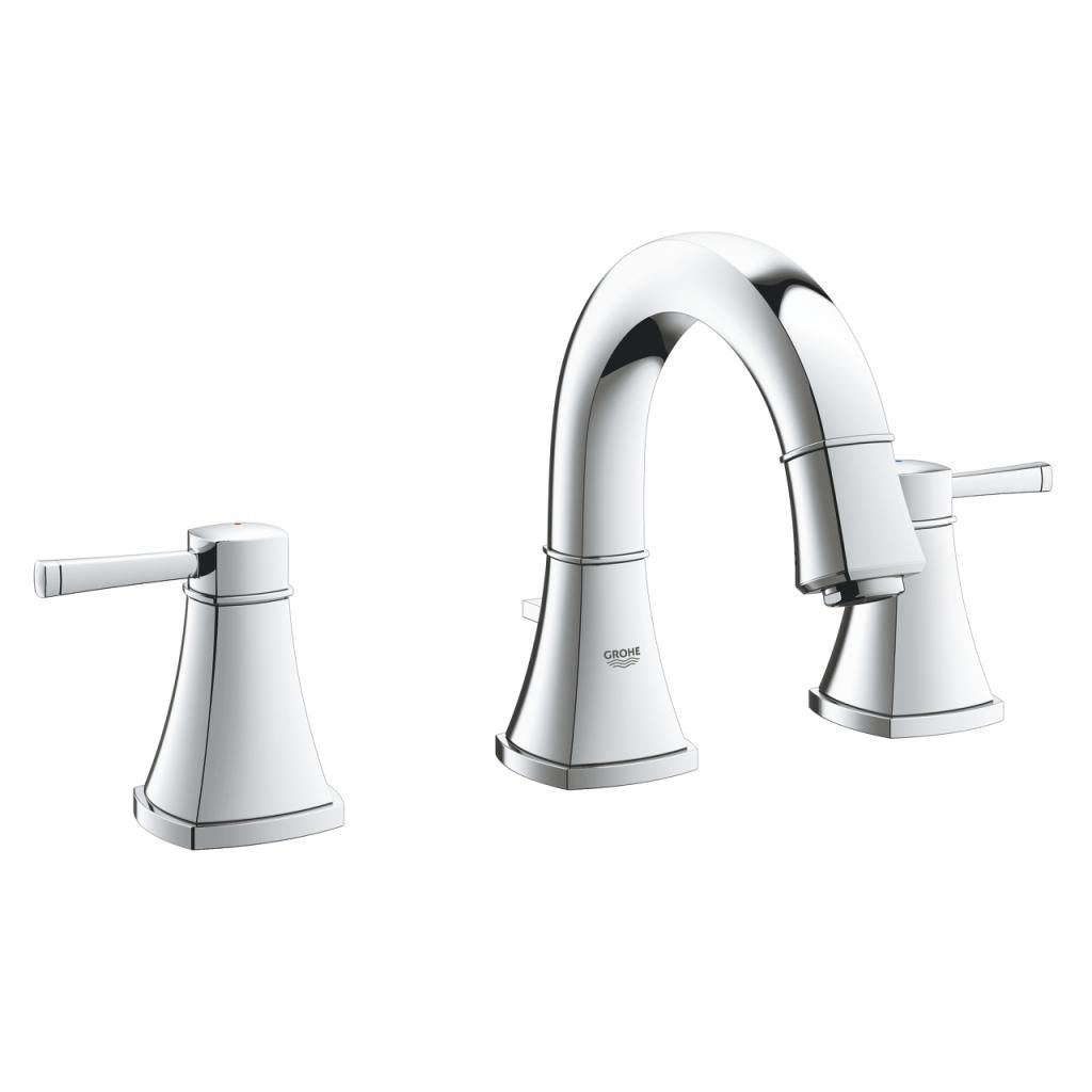 Смеситель для умывальника GROHE GRANDERA на 3 отверстия, донный клапан 20417000