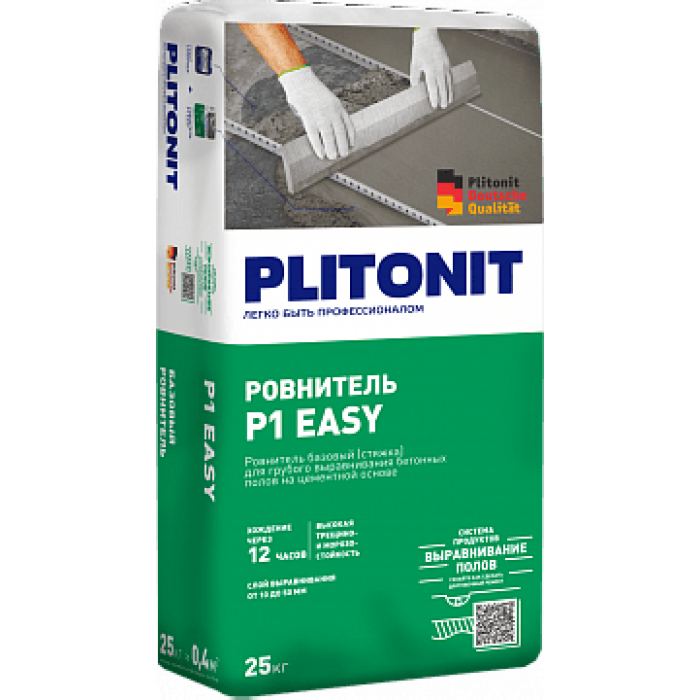 PLITONIT Р1 EASY Смесь на цементной основе, 25 кг