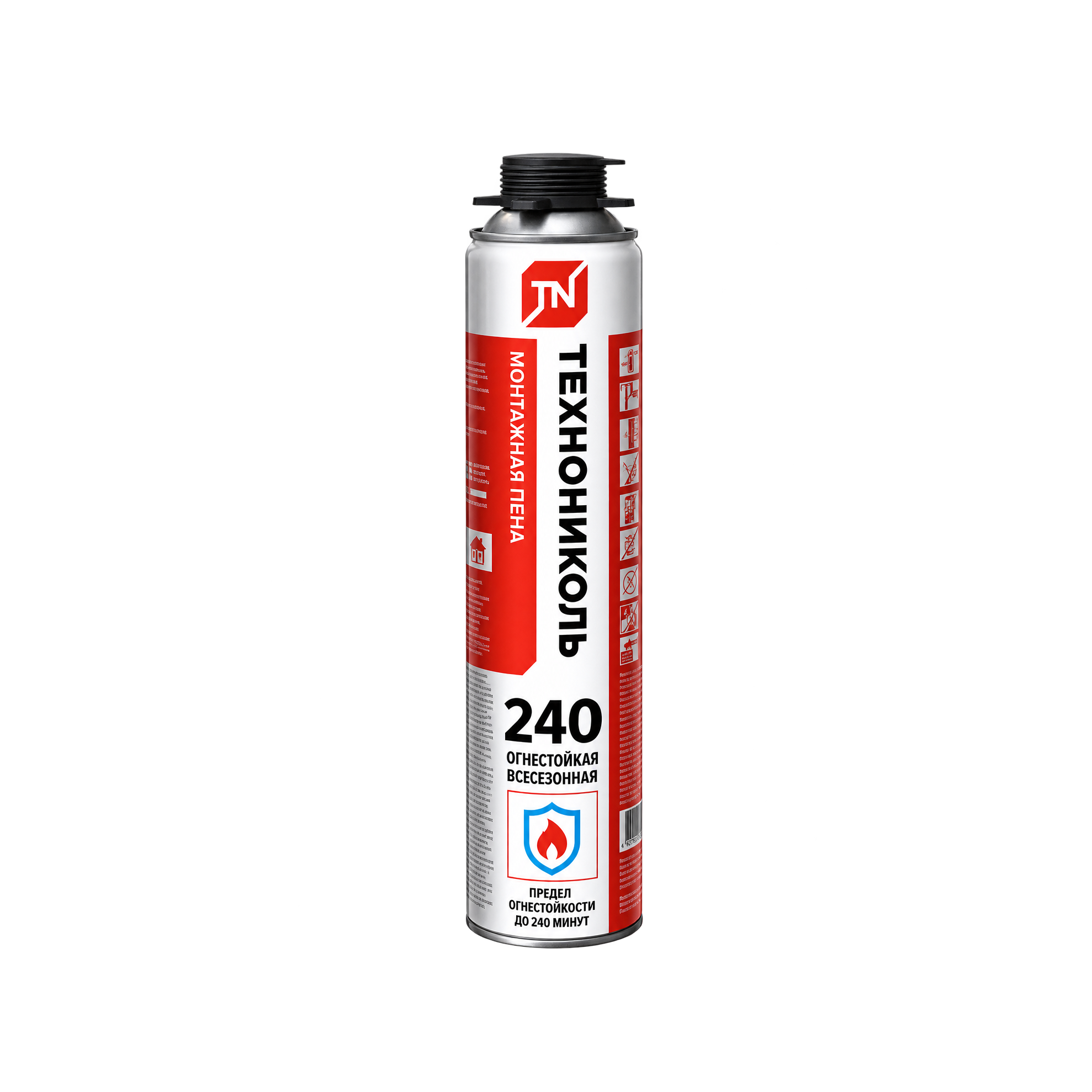 Пена монтажная огнестойкая ТехноНИКОЛЬ 240 PROFESSIONAL, 0,95 кг