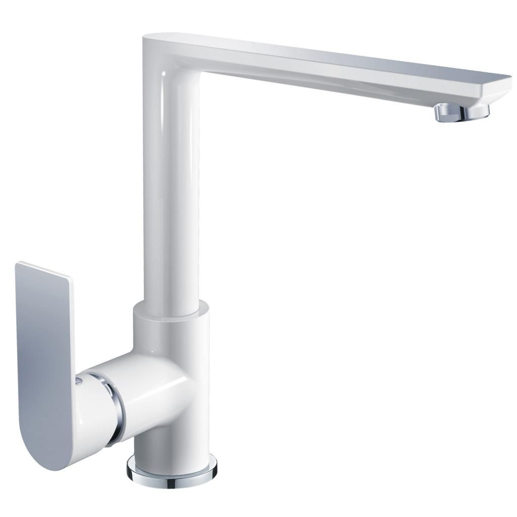 Смеситель для мойки HAIBA HB70505-8 белый, хром