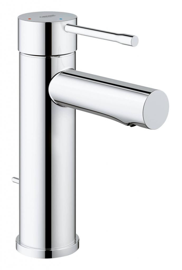 Смеситель для умывальника GROHE ESSENCE донный клапан 3/8 23379001