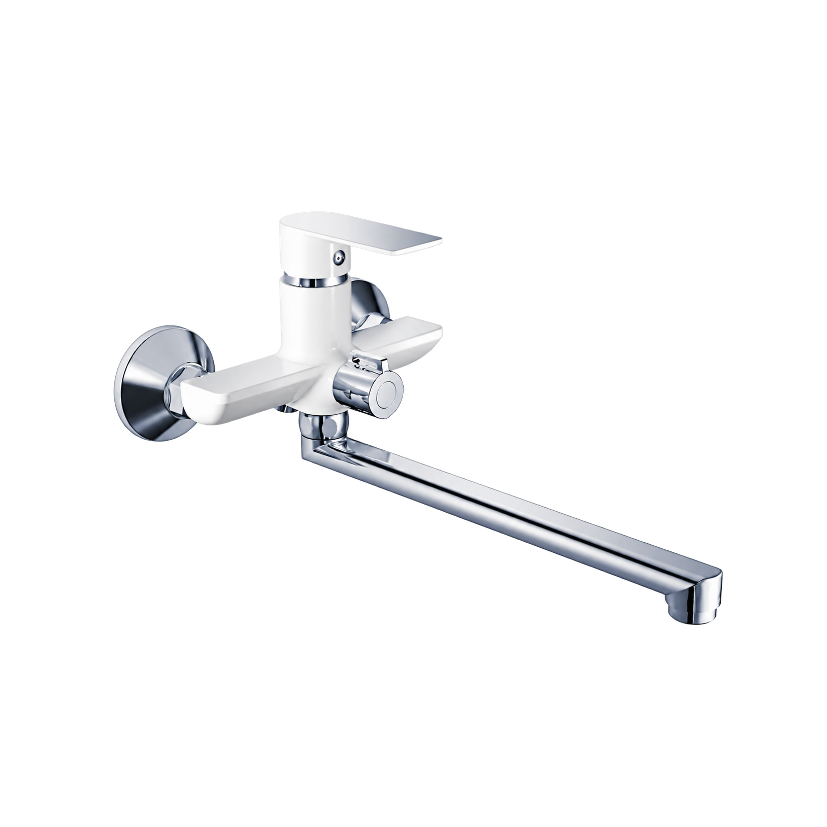 Смеситель для душа HAIBA HB22505-8 белый, хром