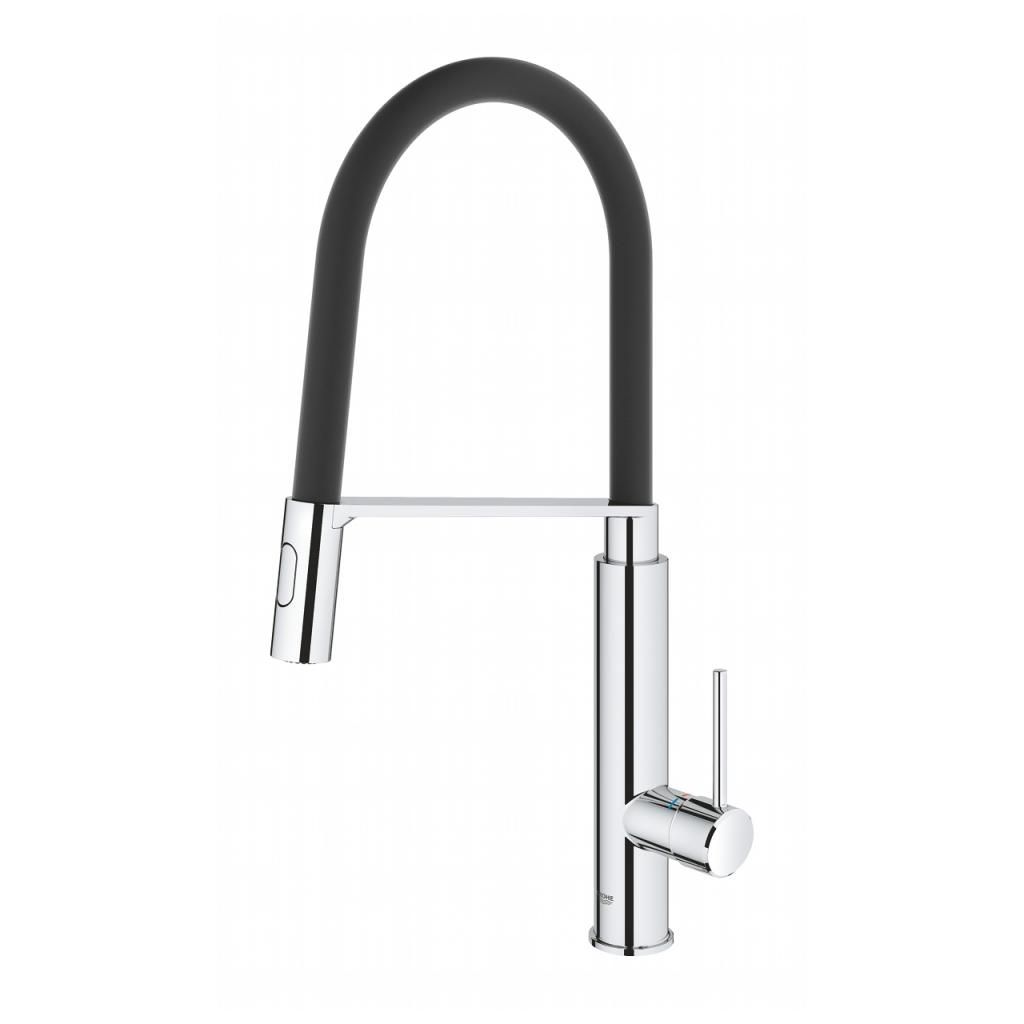 Смесит для мойки GROHE CONCETTO PROF вытяжной излив 3/8 31491000 - фото 2