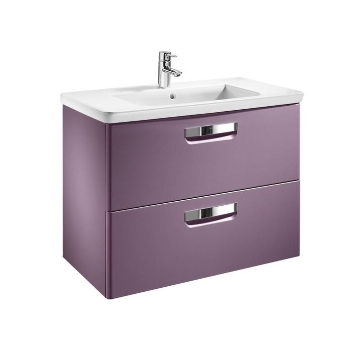 Тумба ROCA THE GAP 70 фиолетовая под умывальник подвесная ZRU9302741