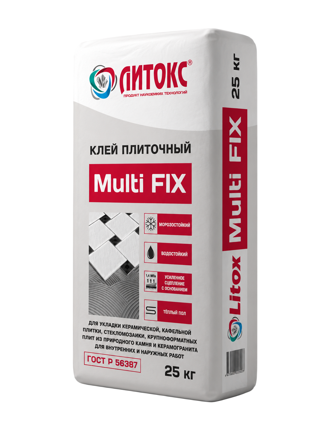 ЛИТОКС Multi FIX Клей плиточный 25 кг