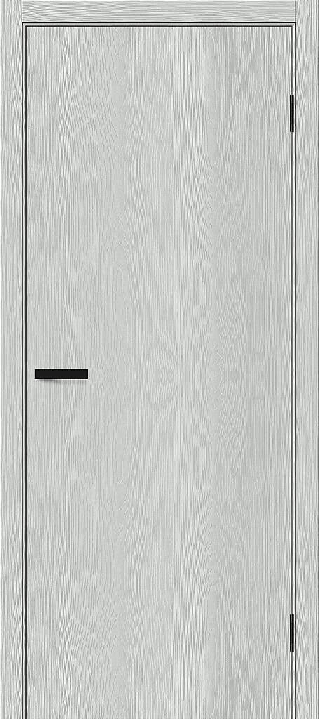 Дверь межкомнатная полотно Браво-0 эко шпон Grey Wood 2000x700 мм