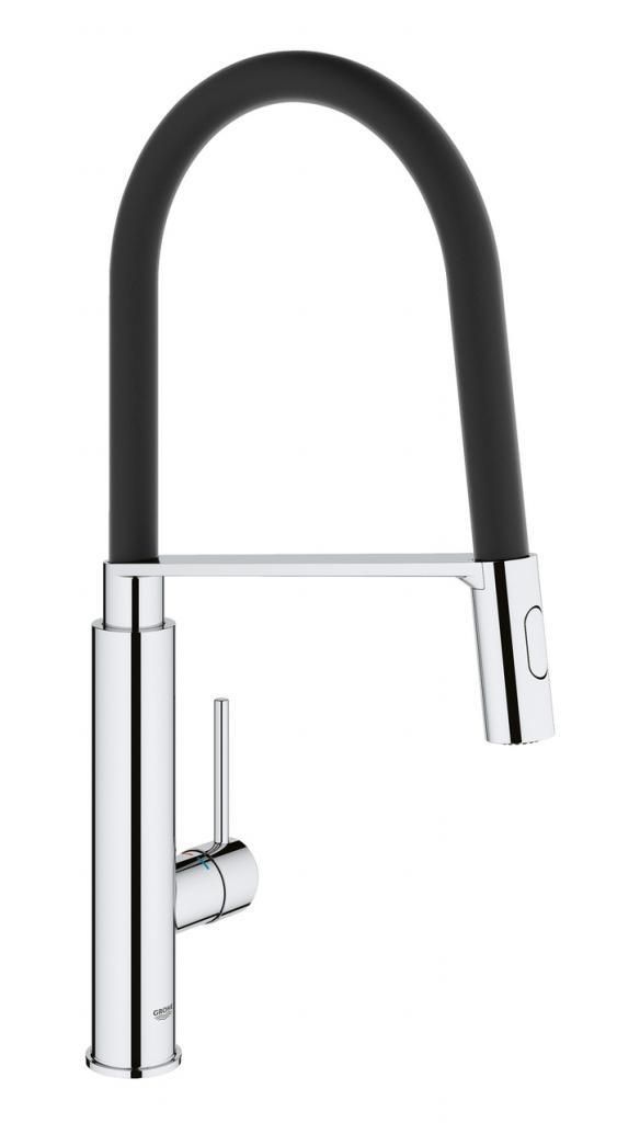 Смесит для мойки GROHE CONCETTO PROF вытяжной излив 3/8 31491000