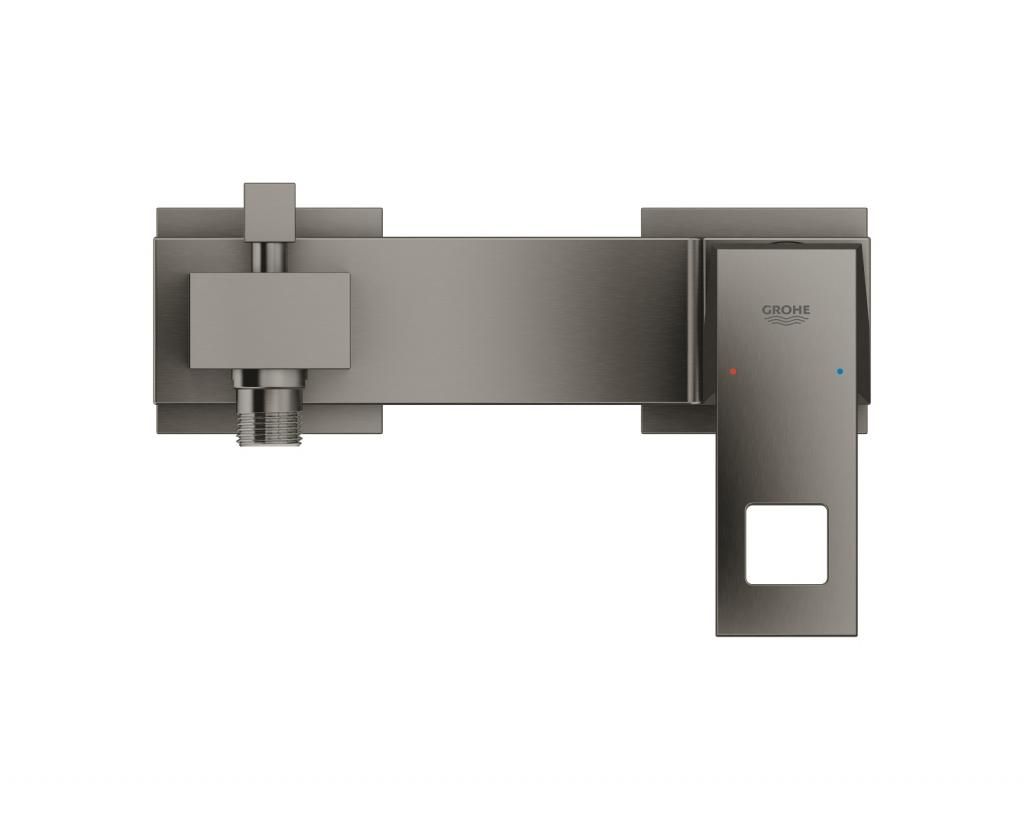 Смеситель для ванны GROHE EUROCUBE темный графит матовый 23140AL0 - фото 2