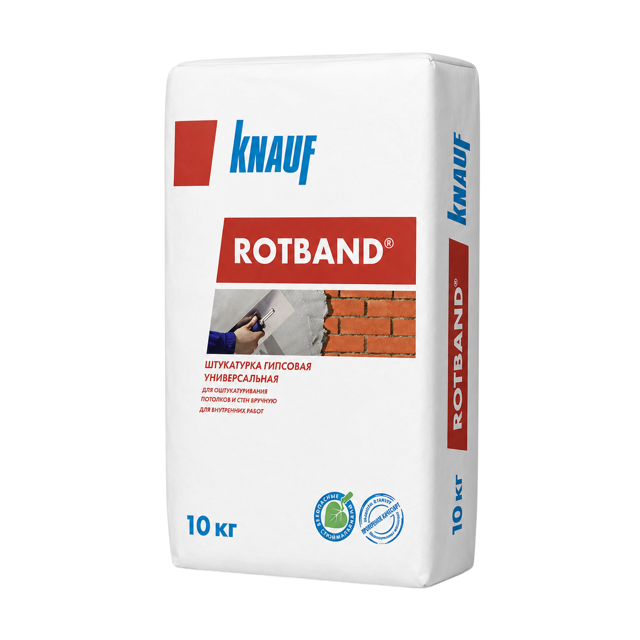 KNAUF РОТБАНД Штукатурка гипсовая 10 кг