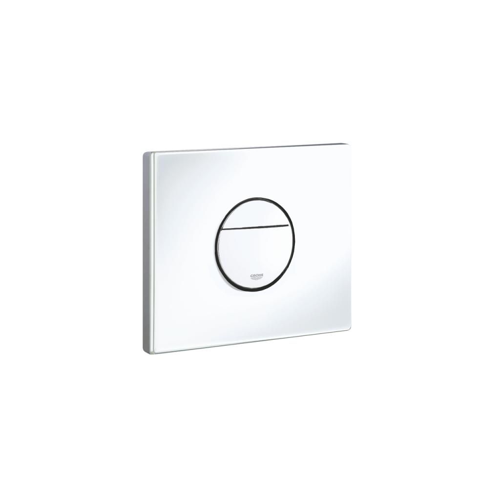 Клавиша двухрежимная GROHE Nova Cosmo 156*197 белый глянец 38765SH0 - фото 2
