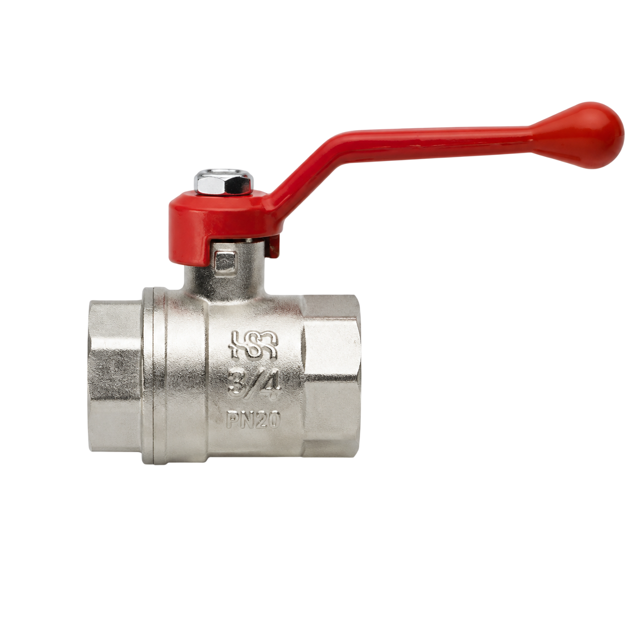 Кран шаровый REMER 3/4 гг ручка-рычаг RR371