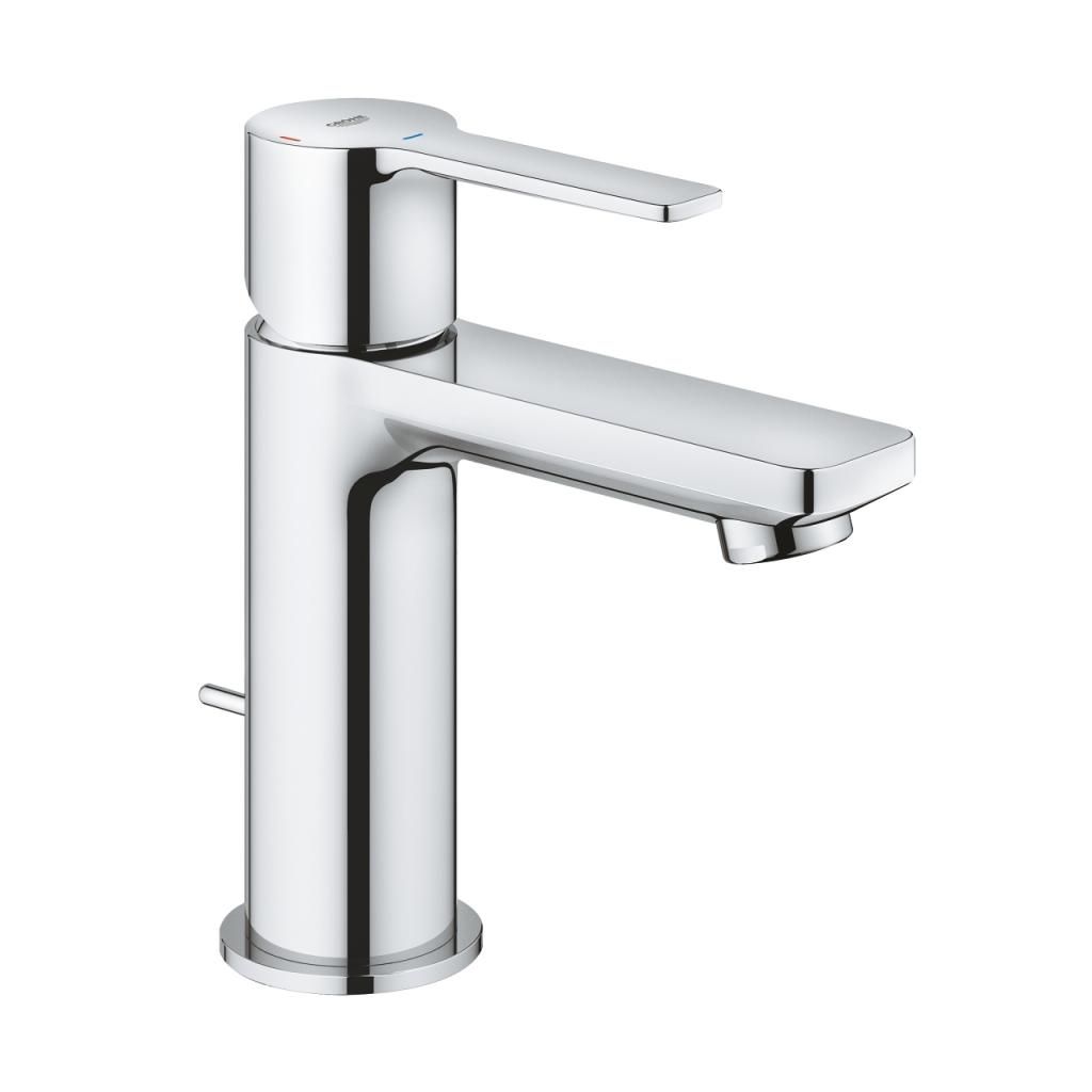 Смеситель для умывальника GROHE LINEARE донный клапан 3/8 23790001