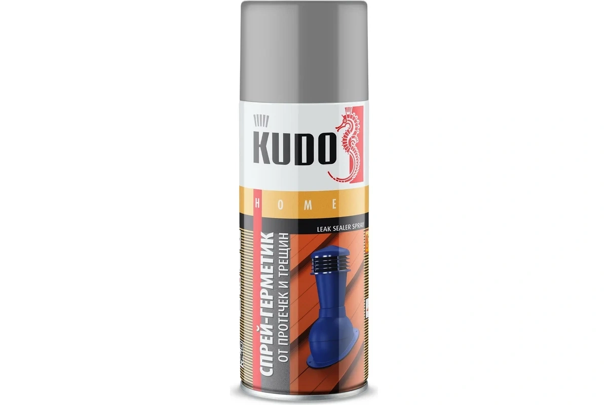 Спрей герметизирующий KUDO серый, 520 мл
