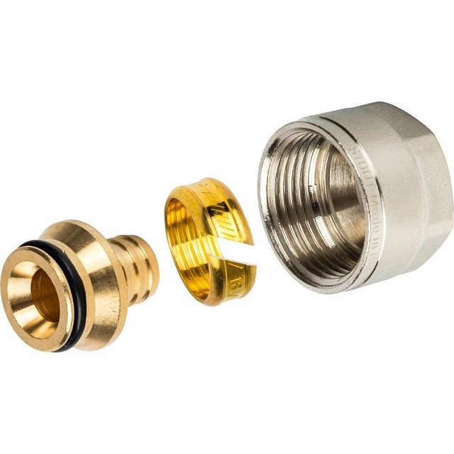 Фитинг STOUT компрессионный для труб PEX-16x2,0х3/4