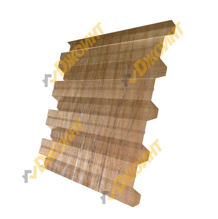 Профнастил Н-60 0,5 Printech Aspen 3D (Осина 3D wood)