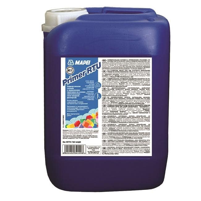 Грунтовка универсальная Mapei PRIMER RTU (5 кг)