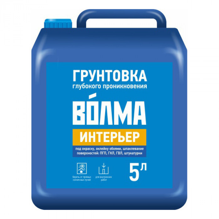 Грунтовка ВОЛМА Интерьер 5 л