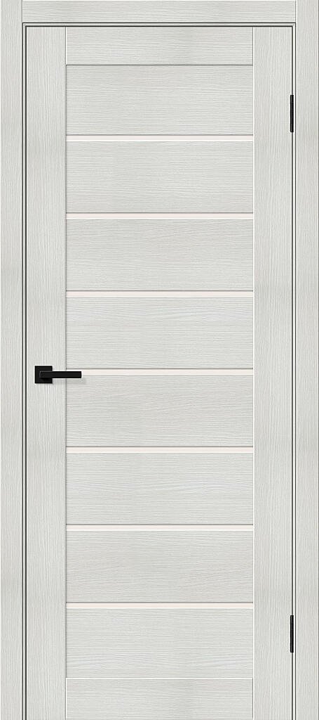 Дверь межкомнатная полотно Браво-22 эко шпон Bianco Melinga Magic Fog 2000x400 мм