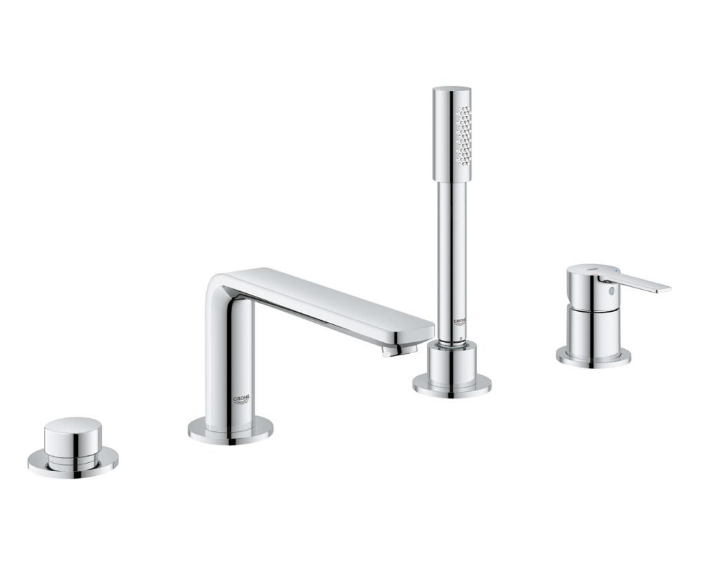 Смеситель для ванны GROHE LINEARE набортный, на 4 отверстия 19577001