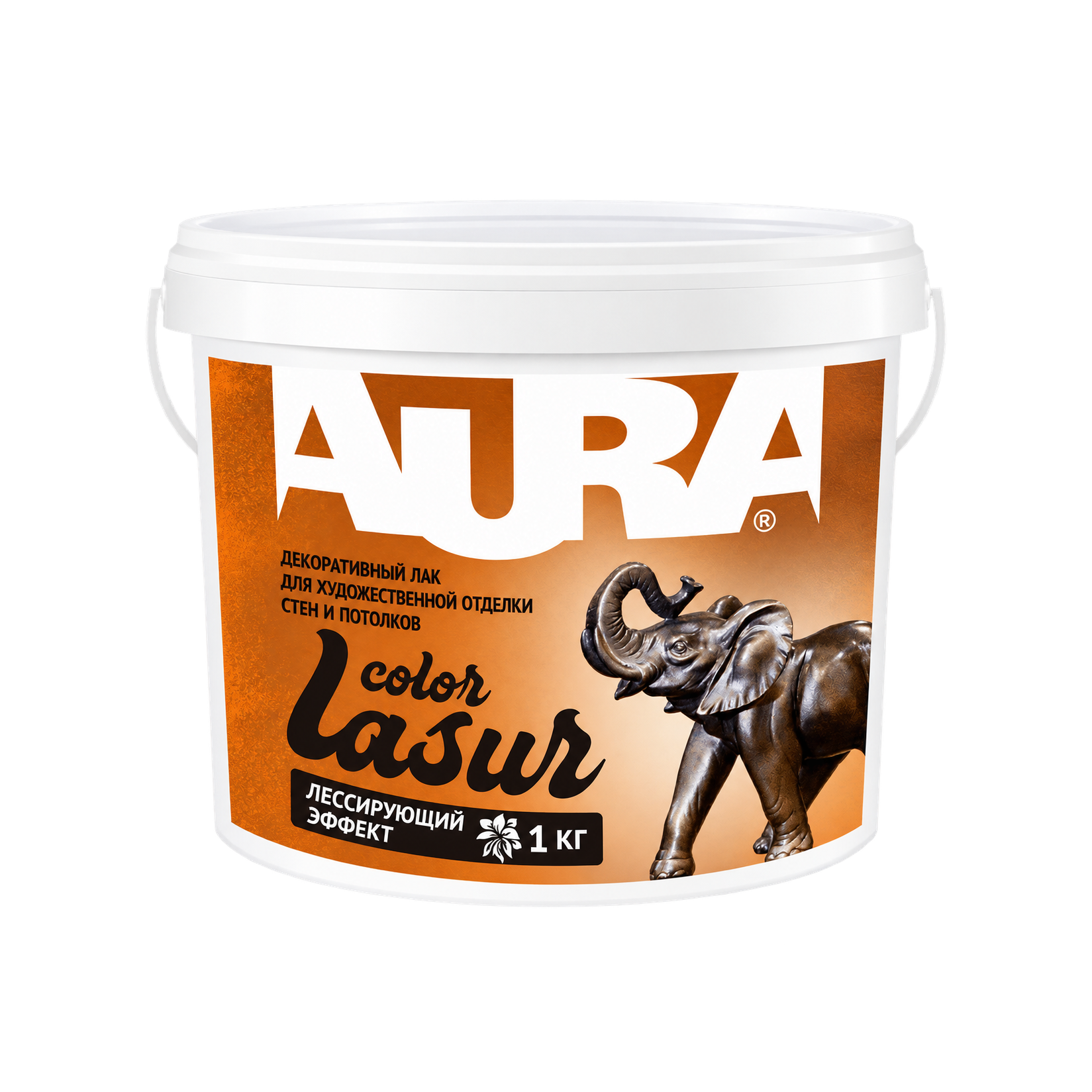Лак тонирующий Aura Lasur Color 1 л, 1 кг