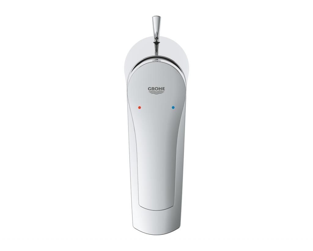 Смеситель для умывальника GROHE EUROSMART донный клапан 3/8 23965003 - фото 4