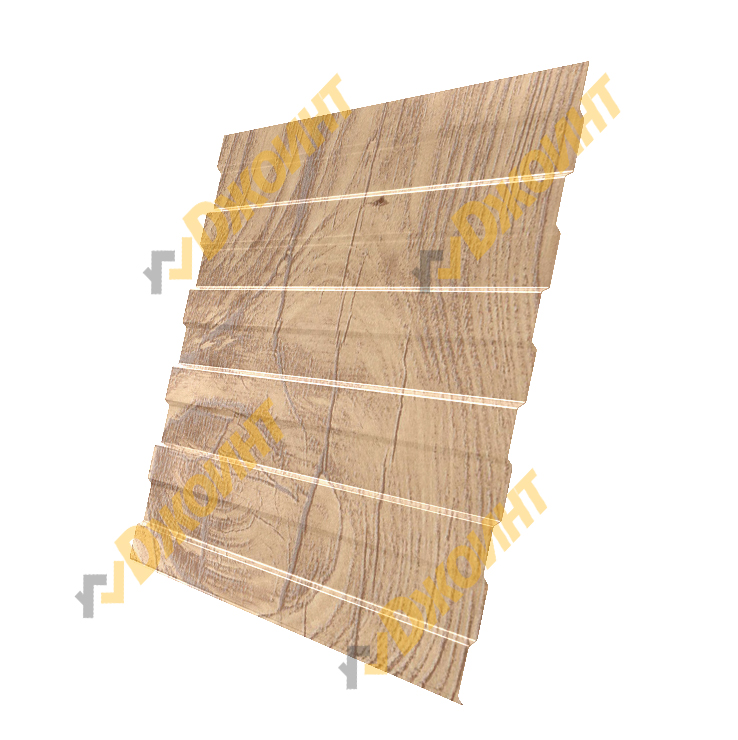 Профнастил С-10 0,5 Printech Real Print Nutmeg (Мускатный орех)