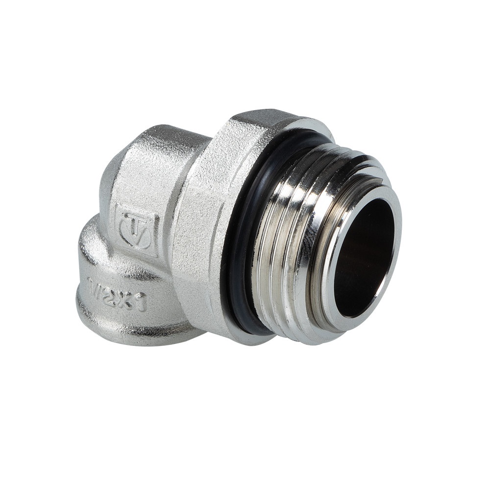Отвод коллекторный 3/4"х1/2" с вращающимся штуцером