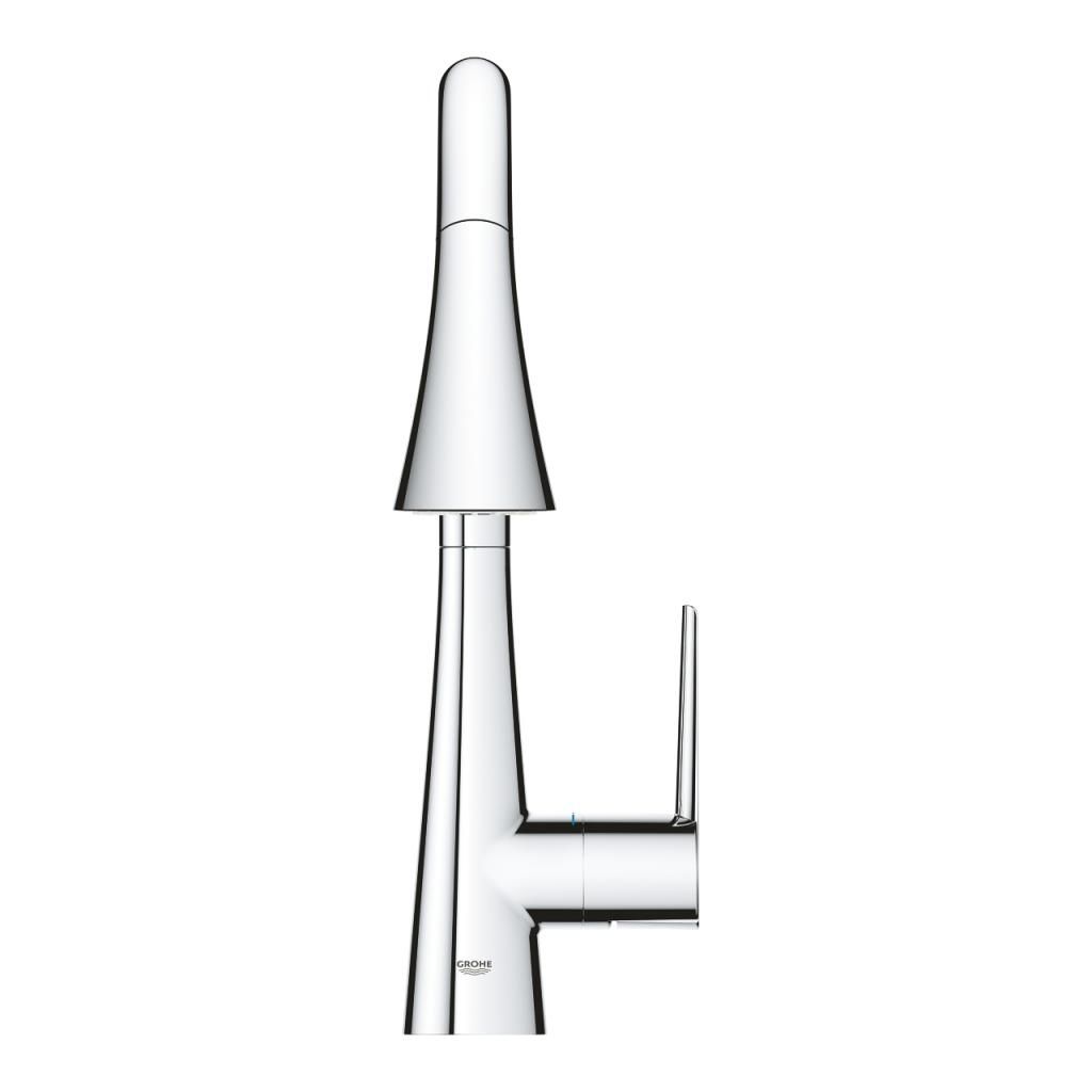 Смеситель для мойки GROHE ZEDRA вытяжной излив 3/8 32294002 - фото 2