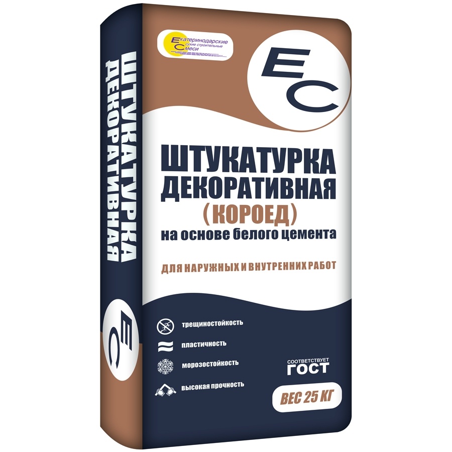 ЕС КОРОЕД Штукатурка декоративная '' '' 25 кг