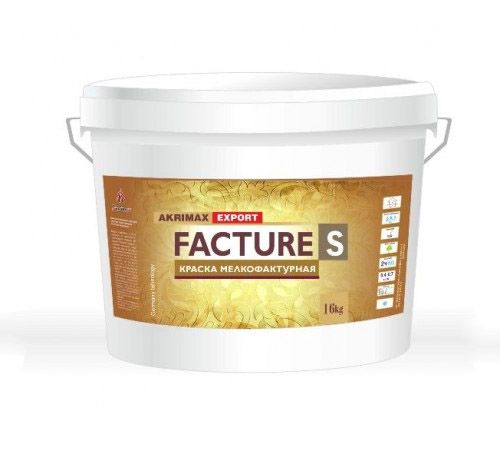 Краска мелкофактурная Akrimax-FACTURE S, 16 кг