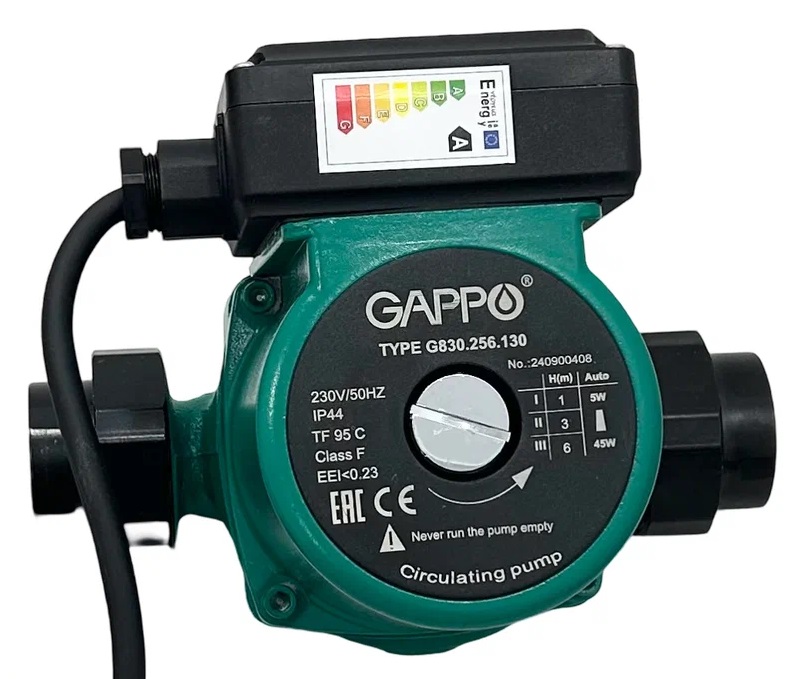 Насос циркуляционный G830.256.130 с частотным регулированием, GAPPO
