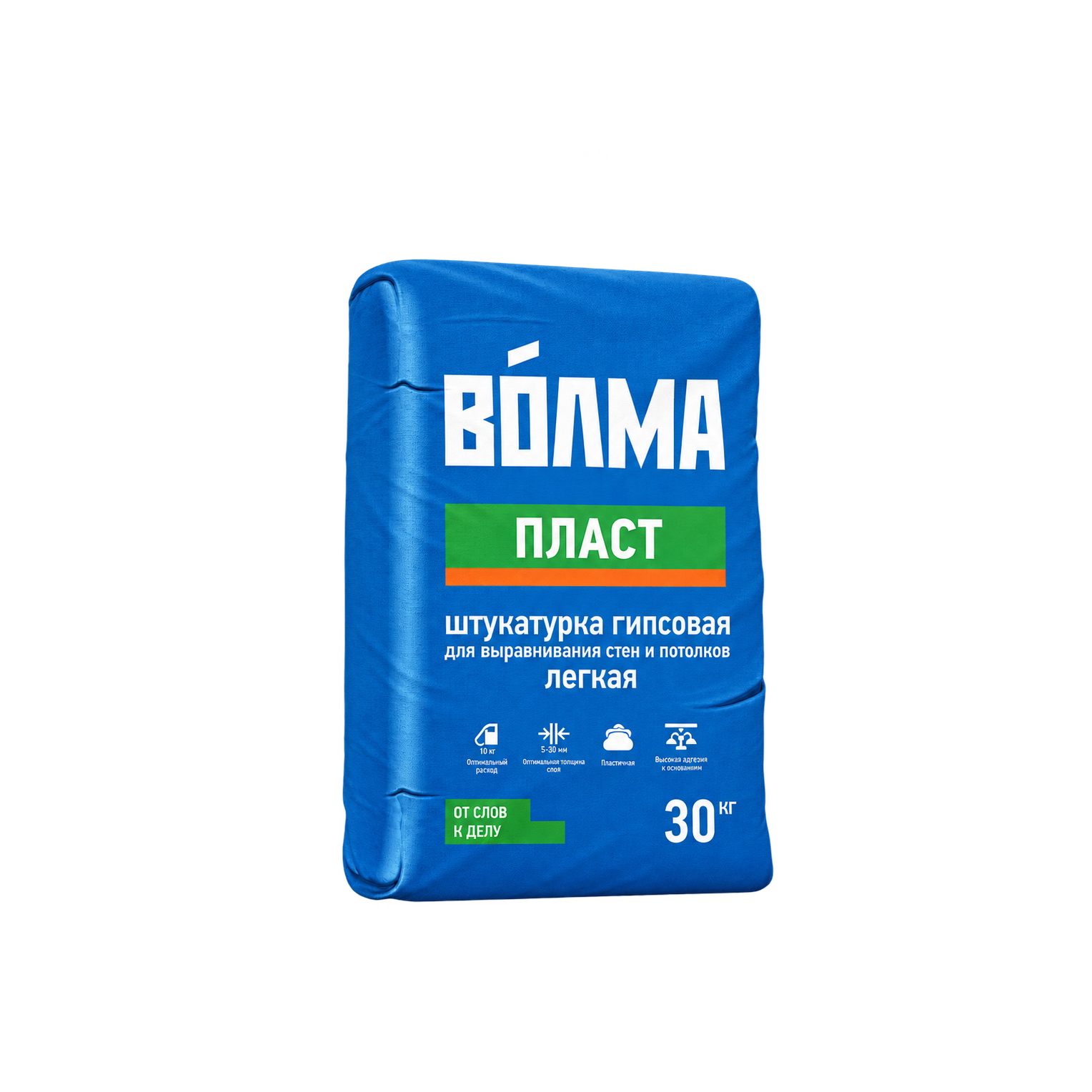 ВОЛМА ПЛАСТ Штукатурка гипсовая 30 кг