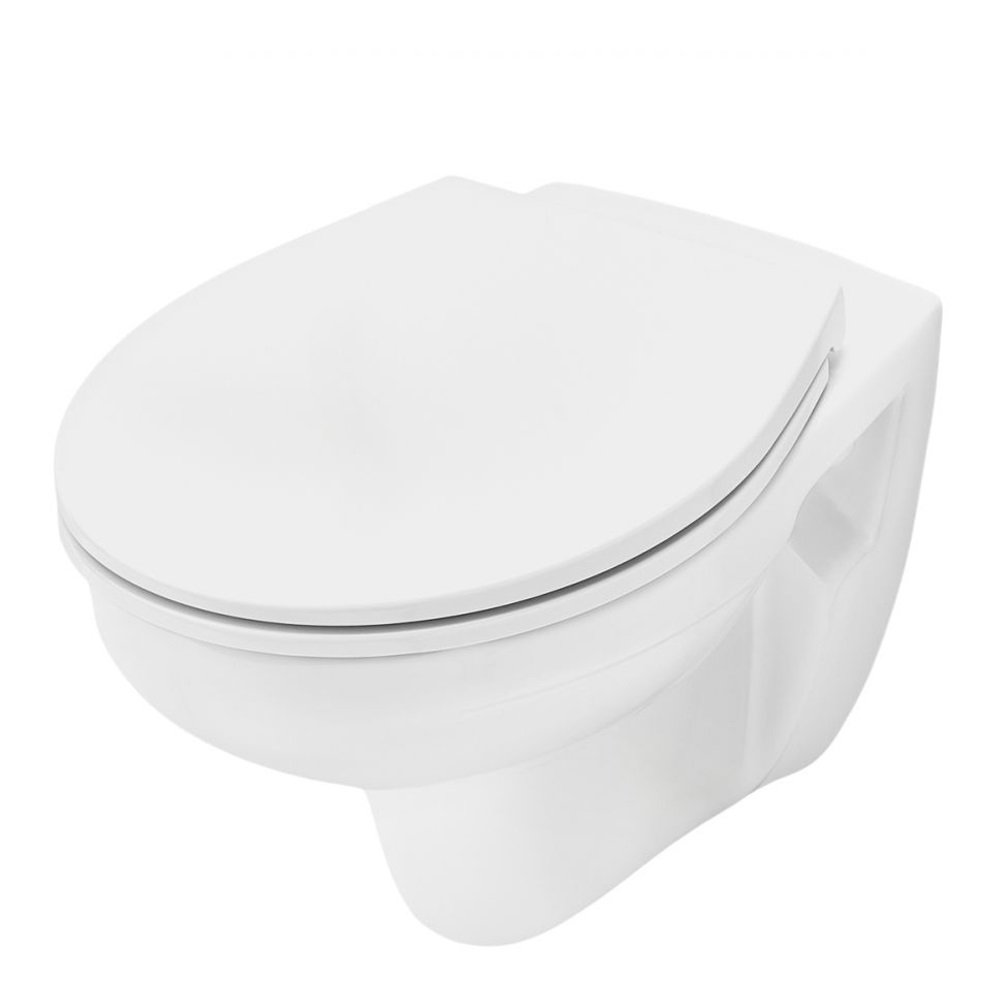 Унитаз TECE Basic безободковый подвесной в комплекте с сиденьем soft-close и крышкой
