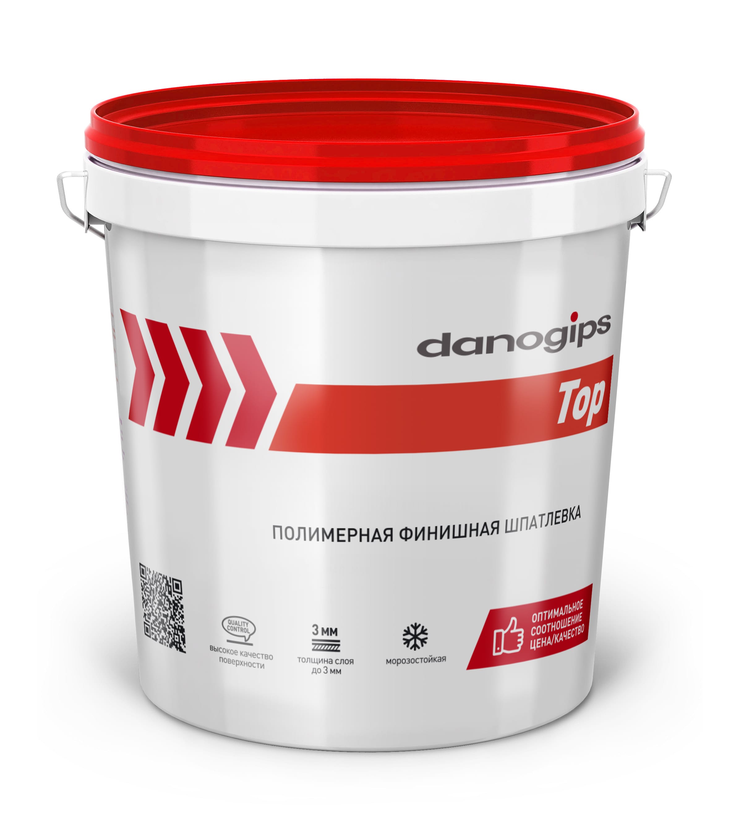 DANOGIPS Шпатлевка полимерная финишная TOP / ТОП 24 кг