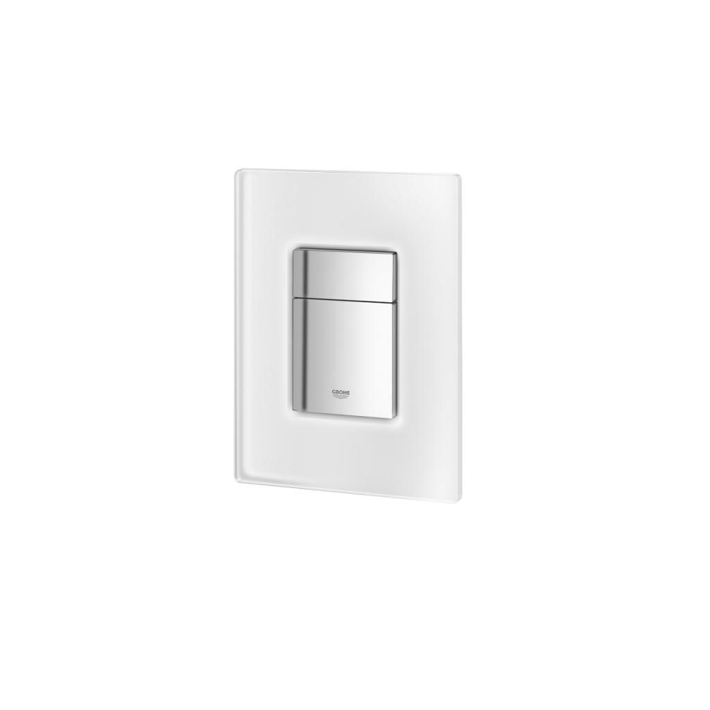 Клавиша двухрежимная GROHE Skate Cosmo 156*197 матовая белая 38845MF0 - фото 3