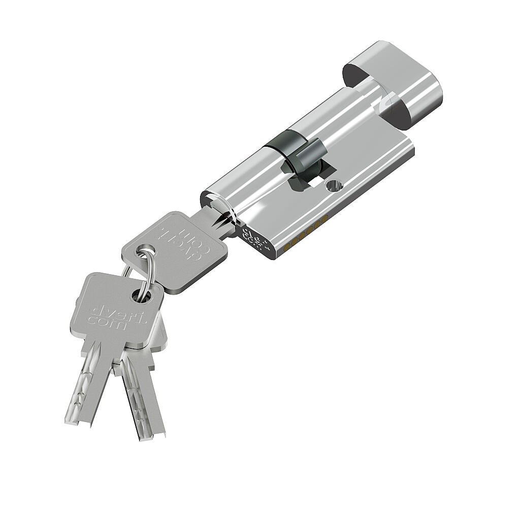 Цилиндр FZZ-6.3S 56(28/28) Chrome