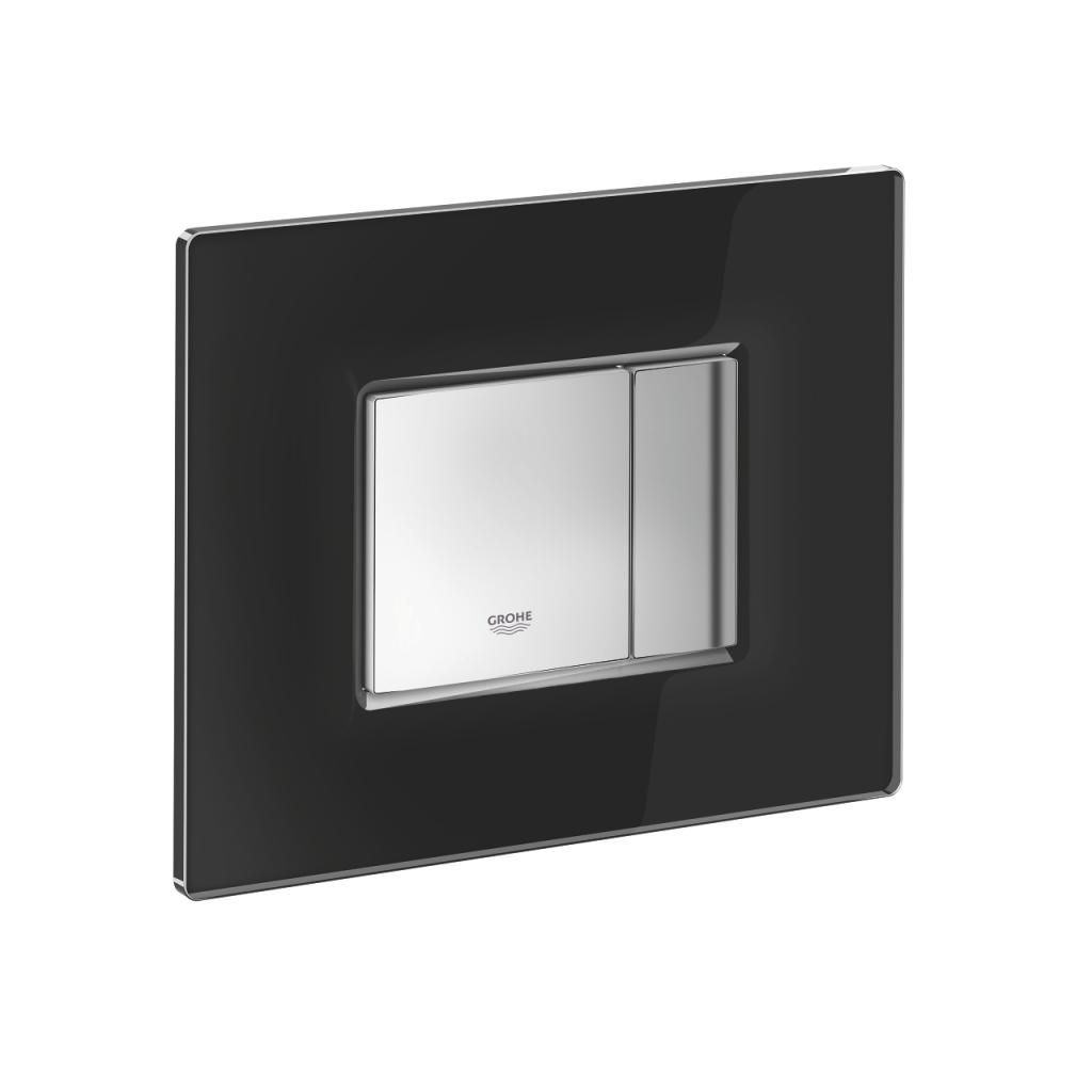 Клавиша двухрежимная GROHE Skate Cosmo 156*197 черная 38845KS0 - фото 2