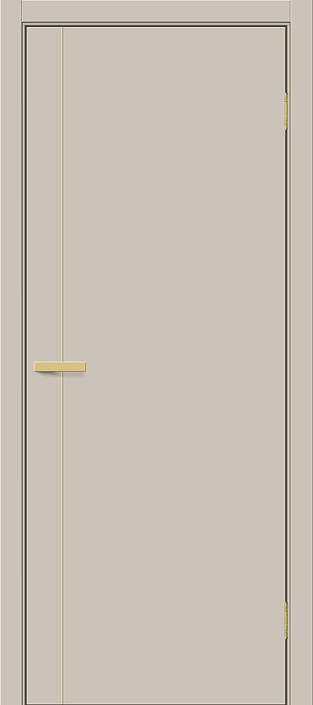 Дверь межкомнатная полотно Браво-0.10.П (SG:P3) пэт Cream Silk 2000x700 мм